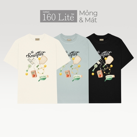 Áo Thun Vải Mỏng Mát Nhẹ - In Be Soulful Sport & Soul