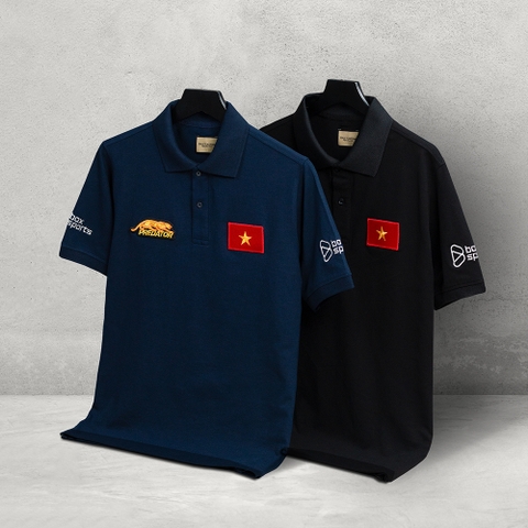 Dự án Áo Polo thêu theo yêu cầu Predator