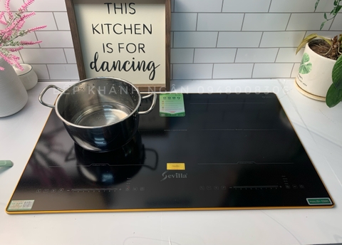 Bếp từ đôi Sevilla SV-EG680 tặng bộ nồi inox 304