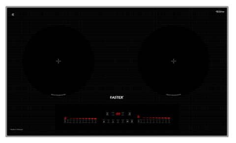 Bếp từ đôi Faster 828I Made in Malaysia