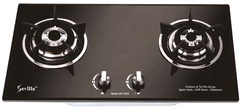 Bếp gas âm Sevilla 702S mâm đồng