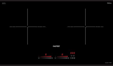 Bếp từ đôi Faster 988I Made in Malaysia
