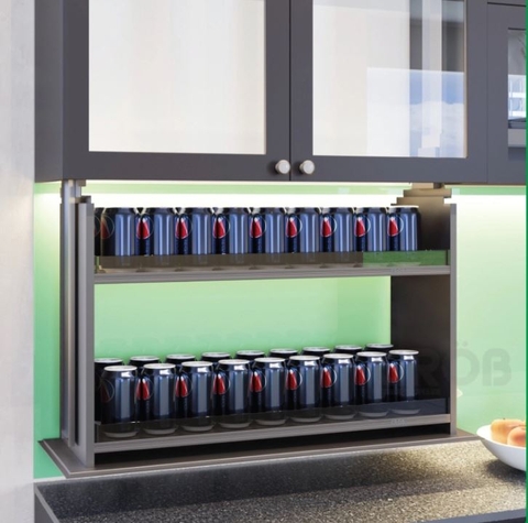 Giá để gia vị điện cảm ứng lên xuống Grob