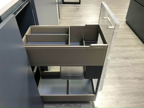 Giá gia vị chai lọ Eurogold nhôm Anode cao cấp