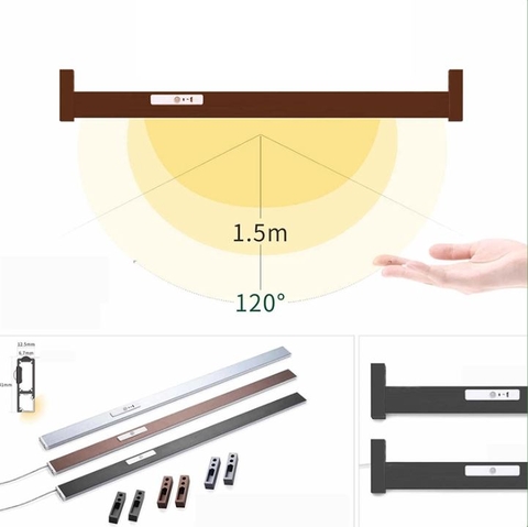 Suốt treo quần áo kết hợp đèn LED cao cấp Grob