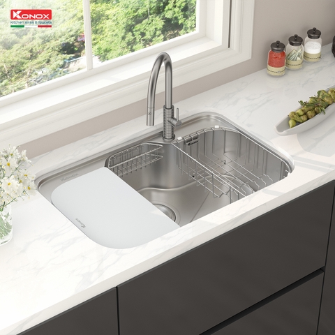 Chậu rửa bát chống xước phong cách Nhật TARI 7851SR