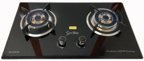 Bếp gas âm Sevilla SV-502 mâm đồng