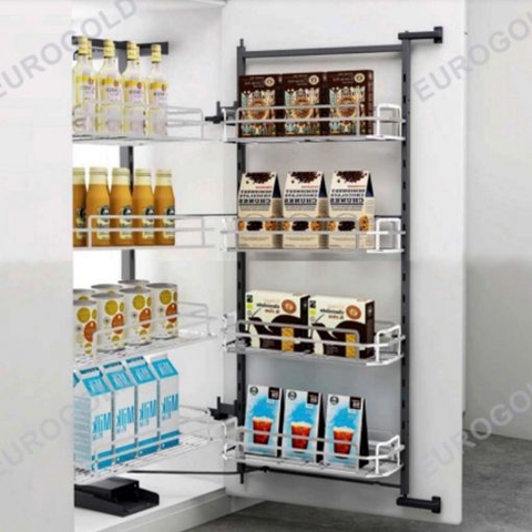 Tủ đồ khô Eurogold 4 tầng inox 304 nan dẹt