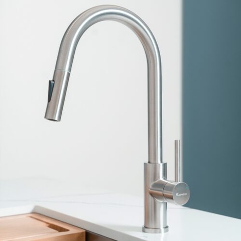 Vòi rửa bát dây rút Konox Reno