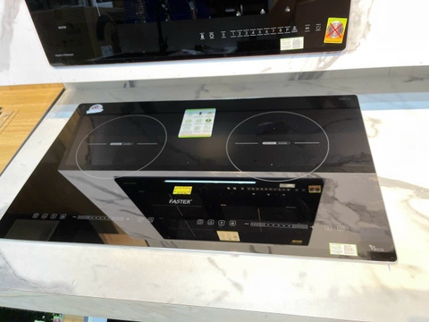Bếp từ đôi Faster Reno 9 Made in Malaysia