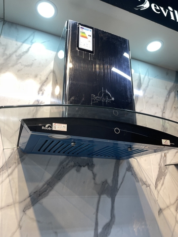 Máy hút mùi kính cong Bauer BC 70SBL