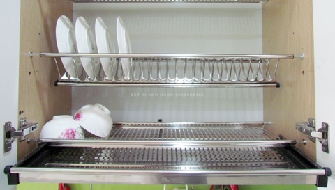 Giá bát đĩa cố định Eurogold dạng chữ V Inox 304