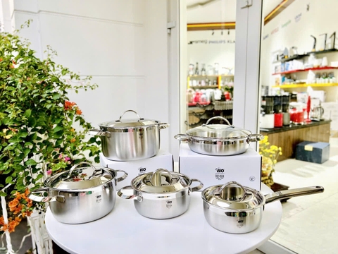Bộ nồi Elo Zurich 5 món đáy liền