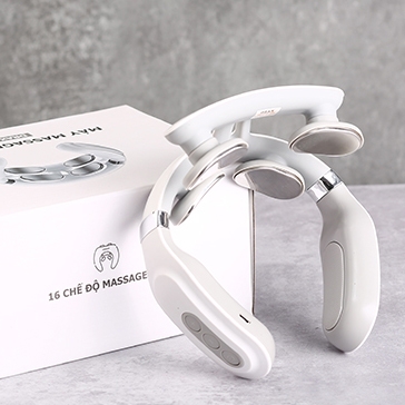 MÁY MASSAGE GIẢM ĐAU CỔ DRAX PRO - SỬ DỤNG CÔNG NGHỆ EMS HIỆN ĐẠI