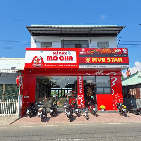 Thiết Kế & Thi Công Nội Thất Quán Mì Cay Mocha – Hòn Đất