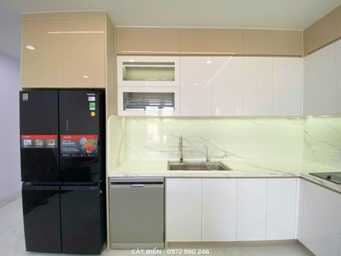 Nội Thất Phòng Bếp Chị Nhu Châu Thành NTPB-130