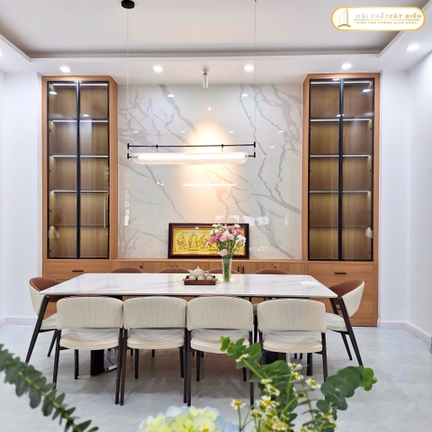 Nội Thất Phòng Bếp Chị Quỳnh KDT Phú Cường NTPB-129
