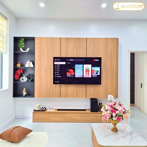 Nội Thất Phòng Khách Chị Quỳnh KDT Phú Cường NTPK-141