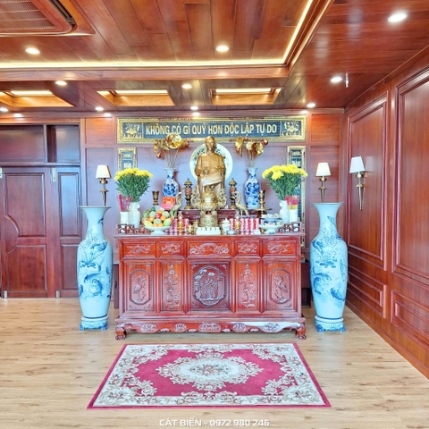 Nội Thất Phòng Thờ Bác Hồ Viettel An Giang NTPT-113