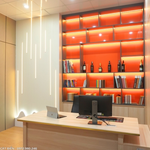 Nội Thất Phòng Làm Việc Xây Dựng Cát Biển NTVP-106