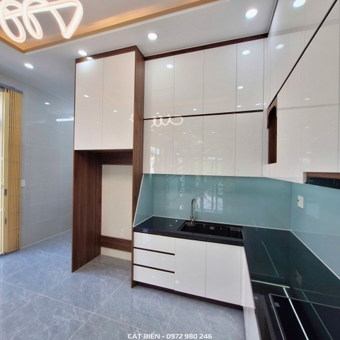 Nội Thất Phòng Bếp Anh Tàu KDC Nam An Hòa NTPB-133