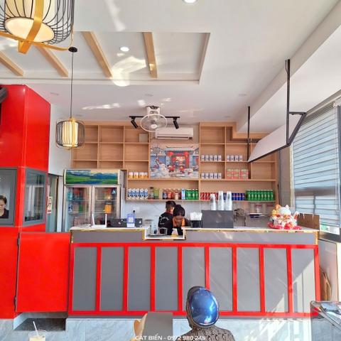 Thiết Kế & Thi Công Nội Thất Quán Mì Cay Mocha – Hòn Đất