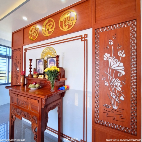 Nội Thất Phòng Thờ Anh Thão An Biên NTPT-118
