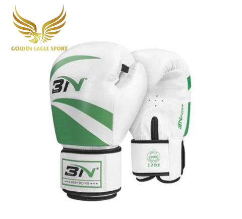 Găng Tay boxing,tán thủ BN (Trắng xanh lá)