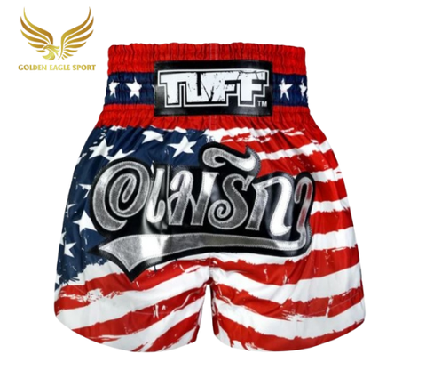 Quần TUFF Muay Thai "American Muay Thai Fighter" QMTUFF - 018 chính hãng Thái Lan