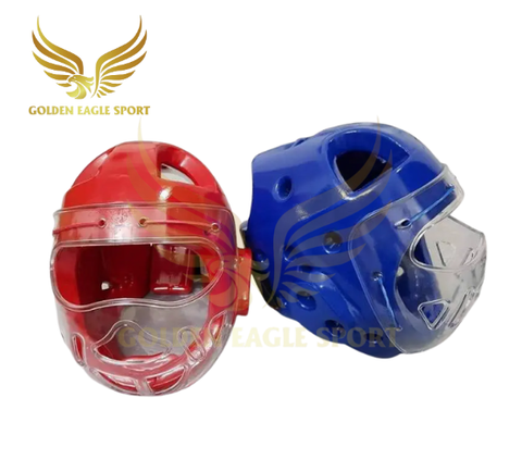 Mũ bảo vệ đầu taewondo,nón bảo vệ đầu có kính
