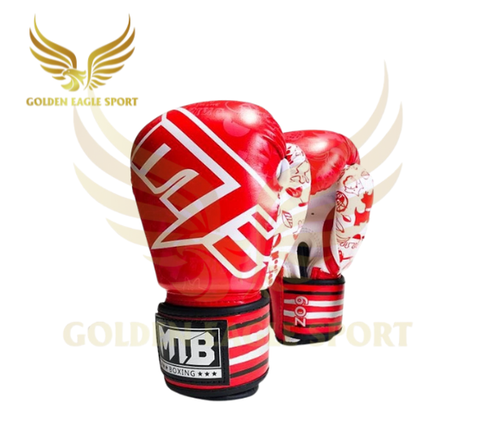 Găng tay boxing mini màu đỏ cho trẻ em MTB 6oz 5.0