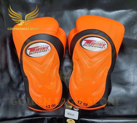 GĂNG TAY BOXING TWINS EXTRA DESIGN BGVL6 – ĐEN CAM