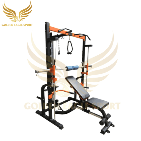 Bộ khung gánh tạ đa năng HQ-K8 Kèm ghế tạ