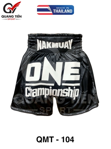 Quần MuayThai chính hãng cao cấp QMT-104