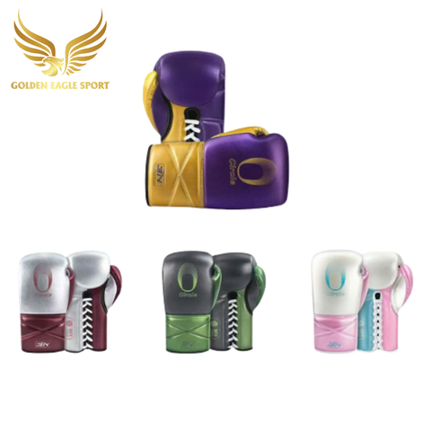 GĂNG BOXING BUỘC DÂY BN CIRCLE – CAO CẤP, CHẮC TAY, ĐẸP NỔI BẬT