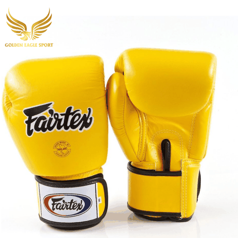 Găng Tay Boxing Fairtex BGV1 Universal Gloves - Breathable - Vàng