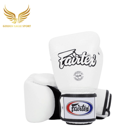 Găng Tay Boxing Fairtex BGV1 Universal Gloves - Breathable - Trắng