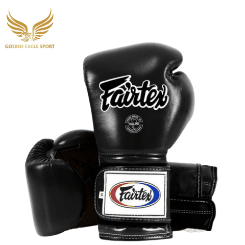 Găng Tay Boxing Fairtex BGV9 Mexican Style - HEAVY HITTER - Đen