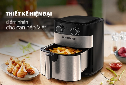 Nồi chiên không dầu 6.0L Sunhouse SHD4026