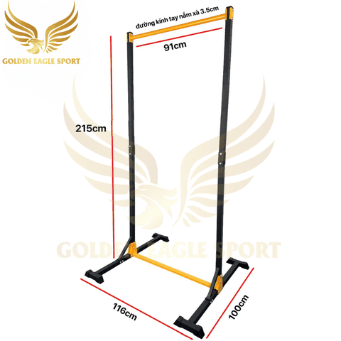 Khung Tập Xà Đơn CS002-01 Chiều Cao Điều Chỉnh 150-215Cm Cho Người Lớn, Trẻ Em