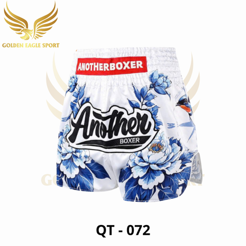 Quần Muay Thái Another Boxer Chính Hãng Muay Thai Short Chất Liệu Satin Cao Cấp | QT-072