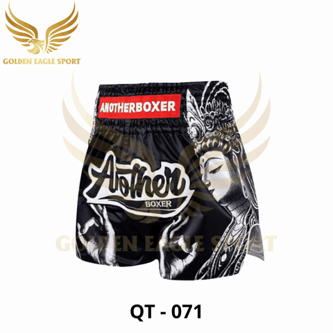Quần Muay Thái Another Boxer Chính Hãng Muay Thai Short Chất Liệu Satin Cao Cấp | QT-071