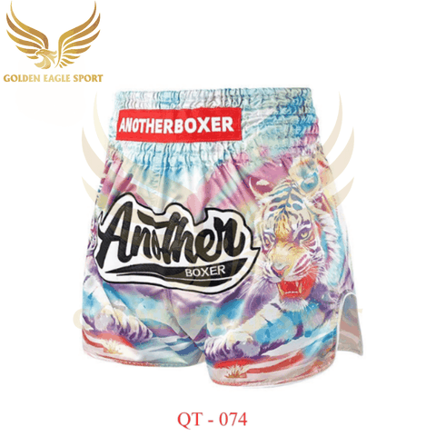 Quần Muay Thái Another Boxer Chính Hãng Muay Thai Short Chất Liệu Satin Cao Cấp | QT-074