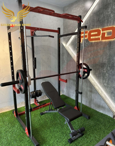 Giàn tạ đa năng Kingbox G04 + kèm ghế ( chưa bao gồm bánh tạ)