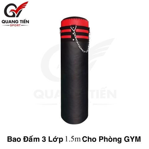 Bao cát đấm cỡ to 4 lớp loại đặt cao 1.5m chuyên nghiệp