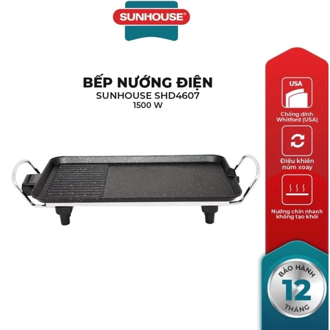 Bếp nướng điện Sunhouse SHD4607