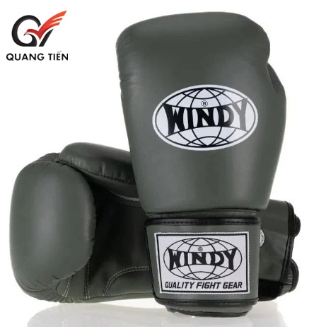 Găng Tay Boxing Windy BGVH Classic - Xanh bộ đội