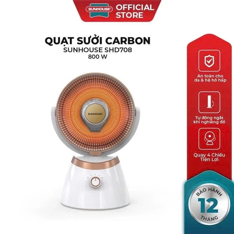 Quạt sưởi carbon Sunhouse SHD7008