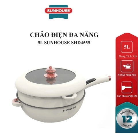 Chảo điện đa năng 5L Sunhouse SHD4555