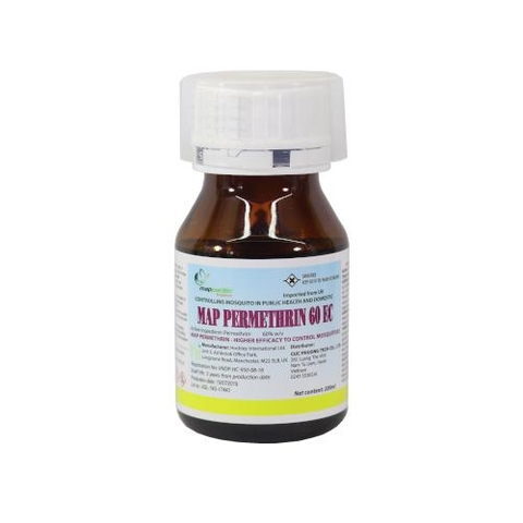 Thuốc muỗi Map permethrin 60 EC 200ml
